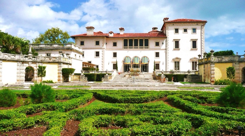 Villa Vizcaya, the Italianate estate on Biscayne Bay